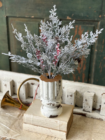 Winter Song Cedar Bush | 18" | NOT CURRENTLY IN STOCK-New For Holiday 2026!