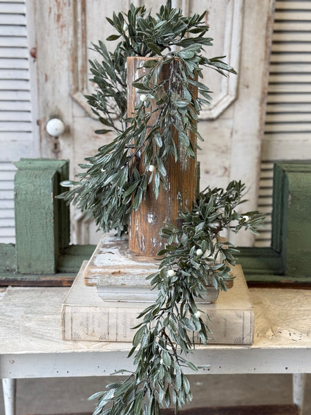 Winter Court Mistletoe Garland | 6' | NOT CURRENTLY IN STOCK-New For Holiday 2026!