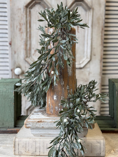 Winter Court Mistletoe Garland | 6' | NOT CURRENTLY IN STOCK-New For Holiday 2026!