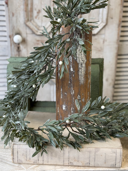 Winter Court Mistletoe Garland | 6' | NOT CURRENTLY IN STOCK-New For Holiday 2026!