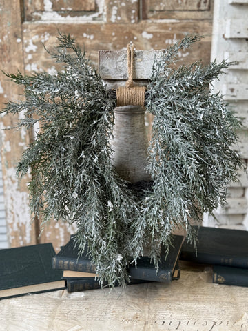 Woodruff Cedar Hanging Wreath | 18" | NOT CURRENTLY IN STOCK-New For Holiday 2026!