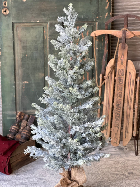 Frosted Finland Pine Tree | 48" | Limited Stock - Last 12pcs!