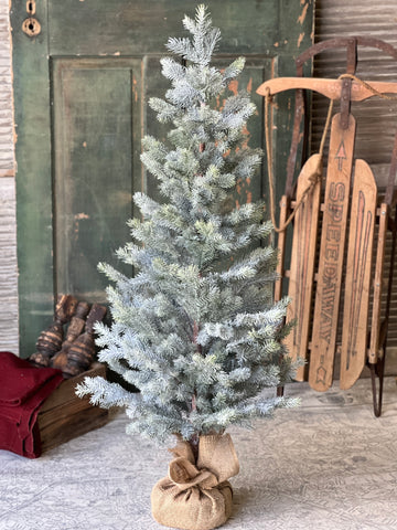 Frosted Finland Pine Tree | 48" | Limited Stock - Last 12pcs!