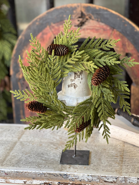 Arrow Wood Cedar Candle Ring | 12" | Limited Stock - Last 60pcs!