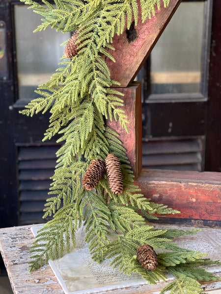 Arrow Wood Cedar Garland | 6'