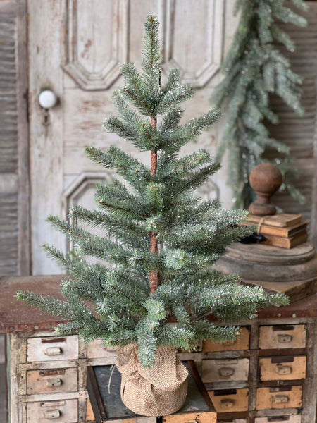 Icy Northlight Pine Tree | 36" | Limited Stock - Last 24pcs!