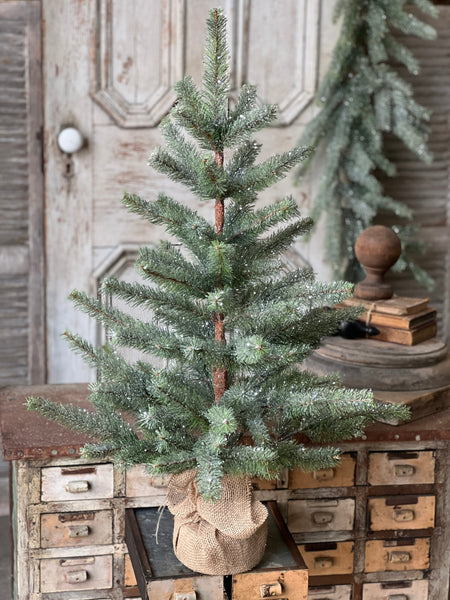 Icy Northlight Pine Tree | 36" | Limited Stock - Last 24pcs!