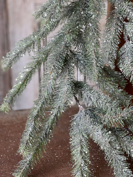 Icy Northlight Pine Garland | 6'