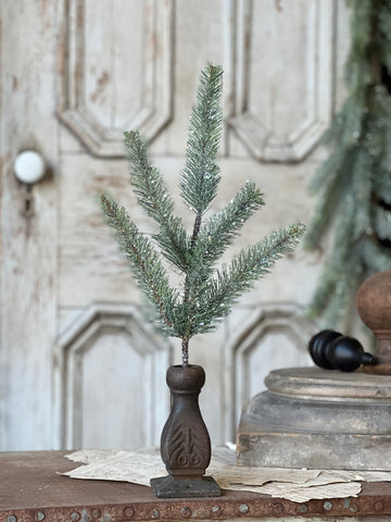 Icy Northlight Pine Spray | 20"