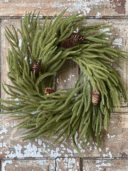 Norfolk Ridge Wreath | 24" | Limited Stock - Last 48pcs!