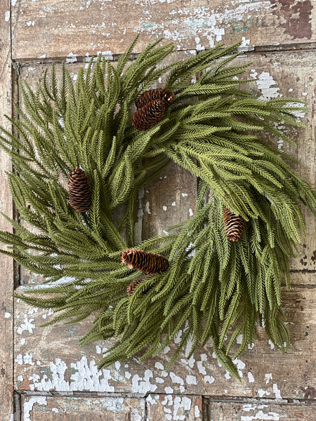 Norfolk Ridge Wreath | 24" | Limited Stock - Last 48pcs!