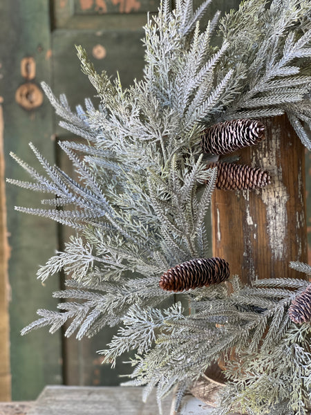 Winter Splendor Pine Wreath | 24" | NEW CLOSEOUT!  From $14.95