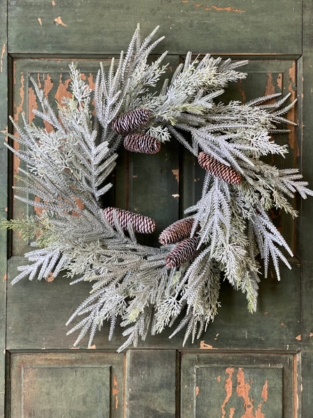 Winter Splendor Pine Wreath | 24" | NEW CLOSEOUT!  From $14.95