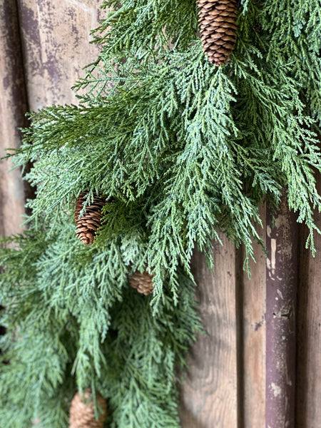 Celtic Cedar Garland | 6' | Limited Stock - Last 6pcs!