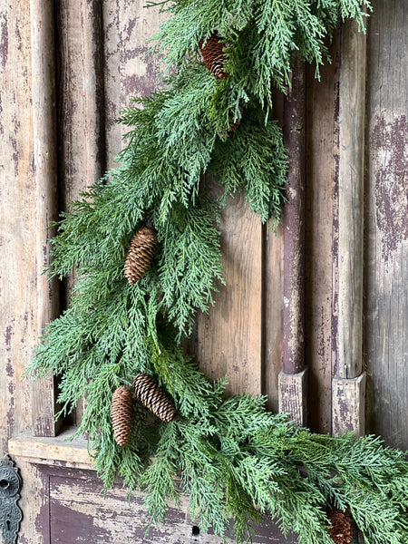 Celtic Cedar Garland | 6' | Limited Stock - Last 6pcs!