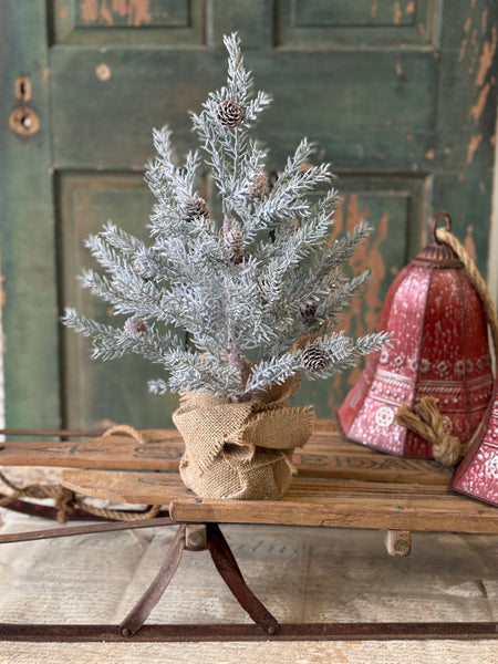 Frosted Arctic Pine Tree | 18" | NOT CURRENTLY IN STOCK-New For Holiday 2026!