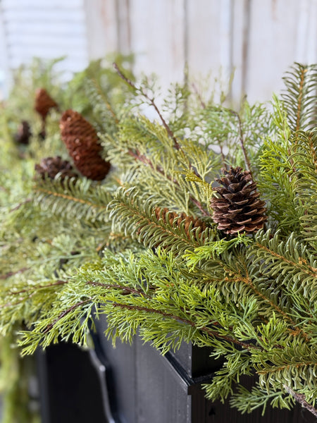 Enduring Evergreen Garland | 6' | NOT CURRENTLY IN STOCK-New For Holiday 2026!