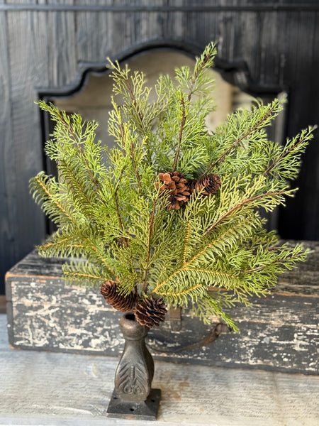 Enduring Evergreen Bush | 22" | NOT CURRENTLY IN STOCK-New For Holiday 2026!