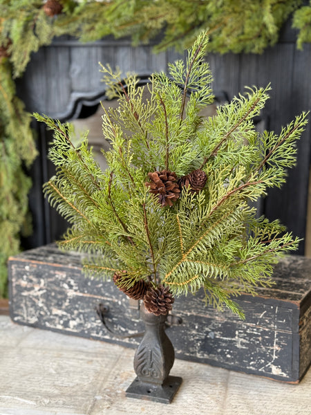 Enduring Evergreen Bush | 22" | NOT CURRENTLY IN STOCK-New For Holiday 2026!