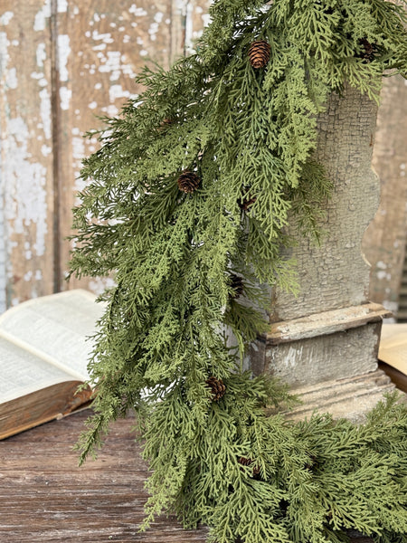 Sentiment Cedar Garland | 6' | NOT CURRENTLY IN STOCK-New For Holiday 2026!