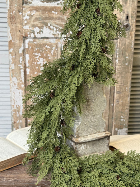 Sentiment Cedar Garland | 6' | NOT CURRENTLY IN STOCK-New For Holiday 2026!
