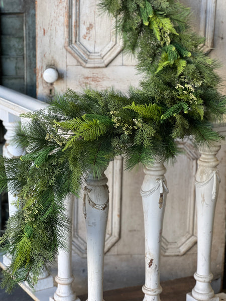 Woodbine Greens Garland | 6'