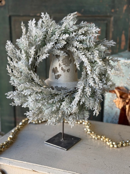 Icy Frostline Candle Ring | 12” | NOT CURRENTLY IN STOCK-New For Holiday 2026!