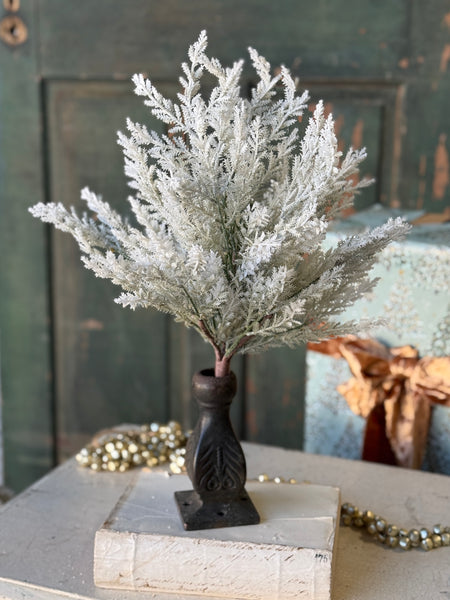Icy Frostline Bush | 18" | NOT CURRENTLY IN STOCK-New For Holiday 2026!