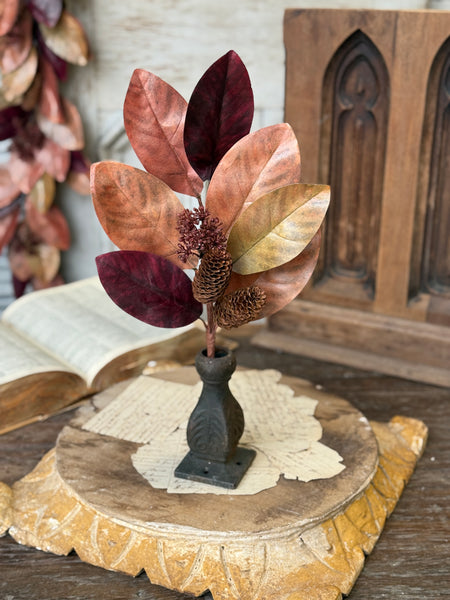 Poetry of Leaves Pick | 18" | NOT CURRENTLY IN STOCK-New For Holiday 2026!