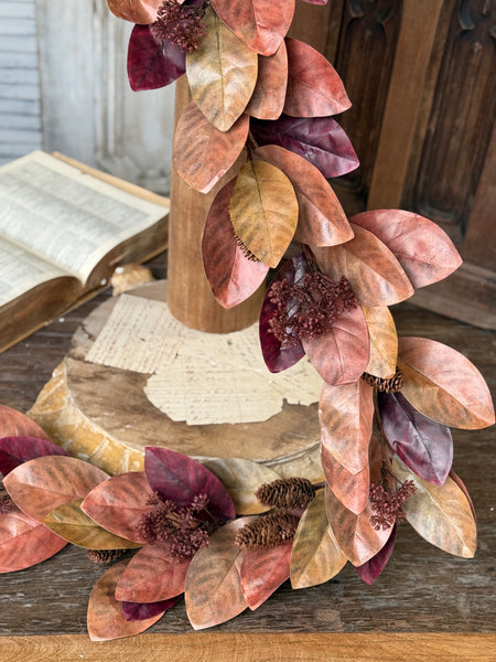 Poetry of Leaves Garland | 6' | NOT CURRENTLY IN STOCK-New For Holiday 2026!