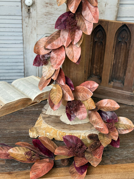 Poetry of Leaves Garland | 6' | NOT CURRENTLY IN STOCK-New For Holiday 2026!