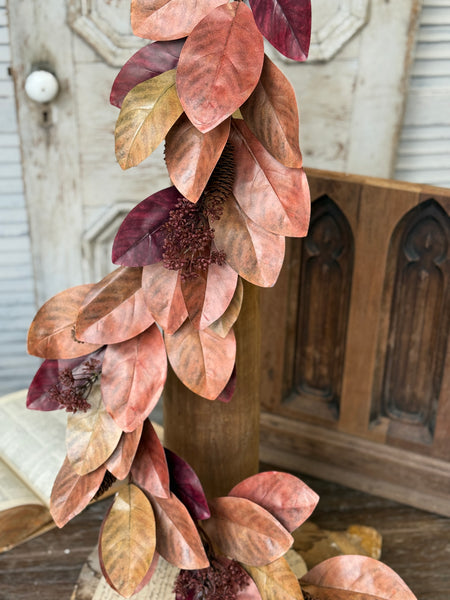 Poetry of Leaves Garland | 6' | NOT CURRENTLY IN STOCK-New For Holiday 2026!
