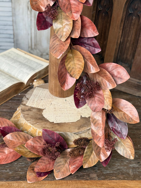 Poetry of Leaves Garland | 6' | NOT CURRENTLY IN STOCK-New For Holiday 2026!