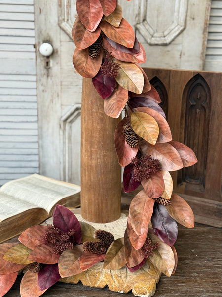 Poetry of Leaves Garland | 6' | NOT CURRENTLY IN STOCK-New For Holiday 2026!