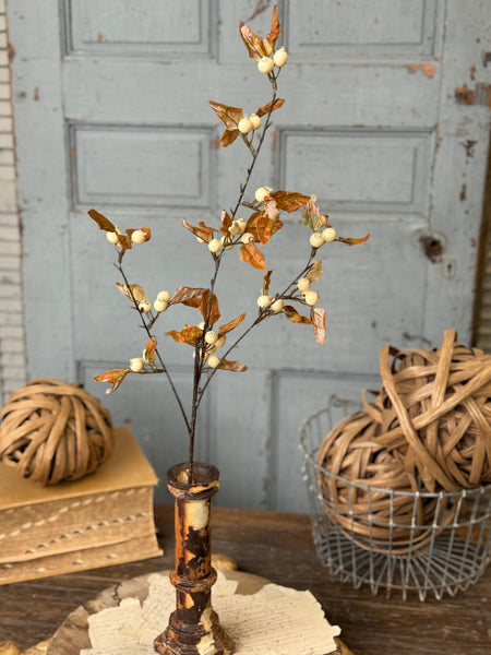 Lodenberry Leaves Spray | 35" | NOT CURRENTLY IN STOCK-New For Holiday 2026!