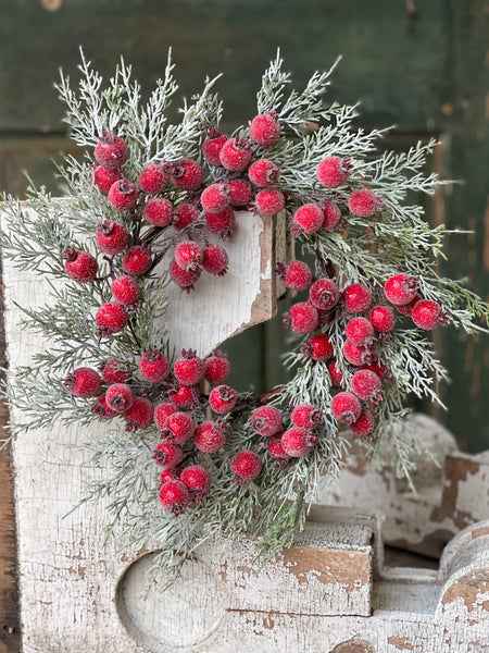 Icy Yule Berry Fir Candle Ring | 15" | SOLD OUT