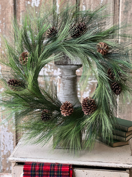 Greenbury Bough Wreath | 24"