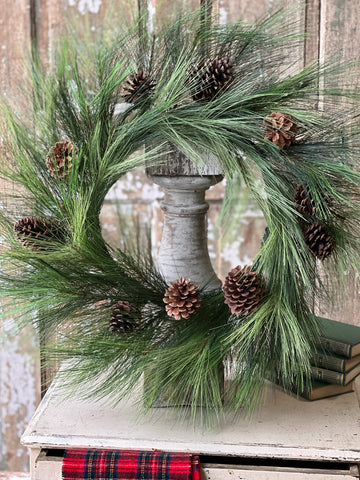 Greenbury Bough Wreath | 24"