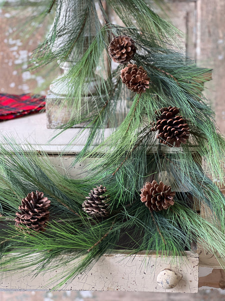 Greenbury Bough Garland | 6'