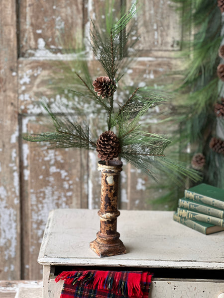 Greenbury Bough Spray | 28"