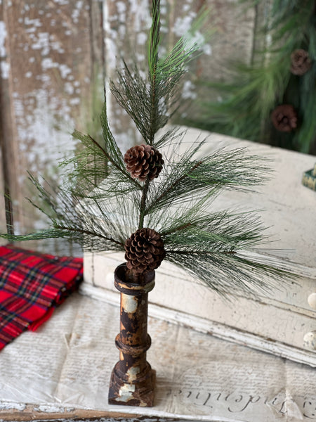 Greenbury Bough Spray | 28"