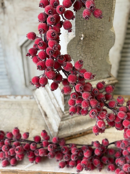 Iced Everberry Garland | 6' | NOT CURRENTLY IN STOCK-New For Holiday 2026!