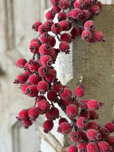 Iced Everberry Garland | 6' | NOT CURRENTLY IN STOCK-New For Holiday 2026!