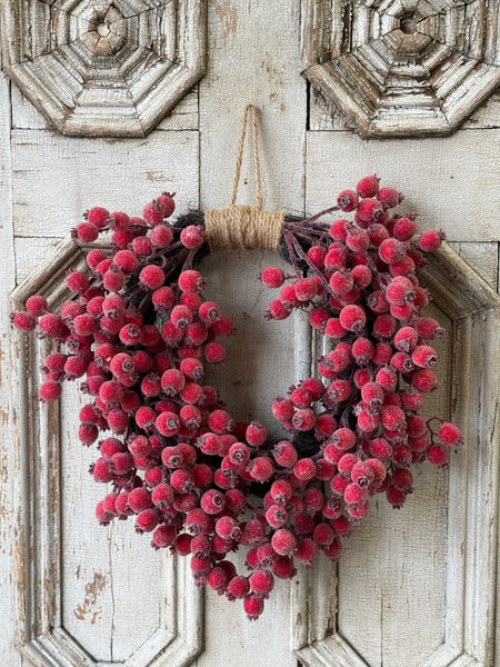 Iced Everberry Hanging Wreath | 20" | NOT CURRENTLY IN STOCK-New For Holiday 2026!