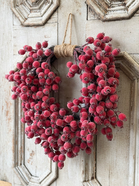 Iced Everberry Hanging Wreath | 20" | NOT CURRENTLY IN STOCK-New For Holiday 2026!