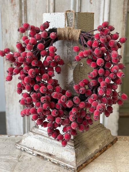 Iced Everberry Hanging Wreath | 20" | NOT CURRENTLY IN STOCK-New For Holiday 2026!
