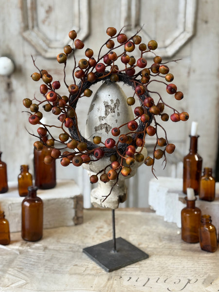 Labyrinth Berry Candle Ring | 11” | NOT CURRENTLY IN STOCK-New For Holiday 2026!