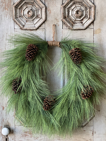 Loft Needle Pine Hanging Wreath | 28" | SOLD OUT