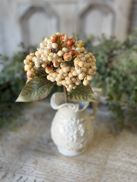 Cherish Berry Pick | 13" | Cream | CASE PACK SPECIAL!  $0.95