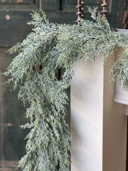 Frosted Filigree Weeping Garland | 6' | SOLD OUT